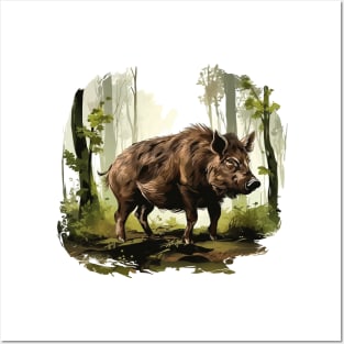 Wild Boar Posters and Art